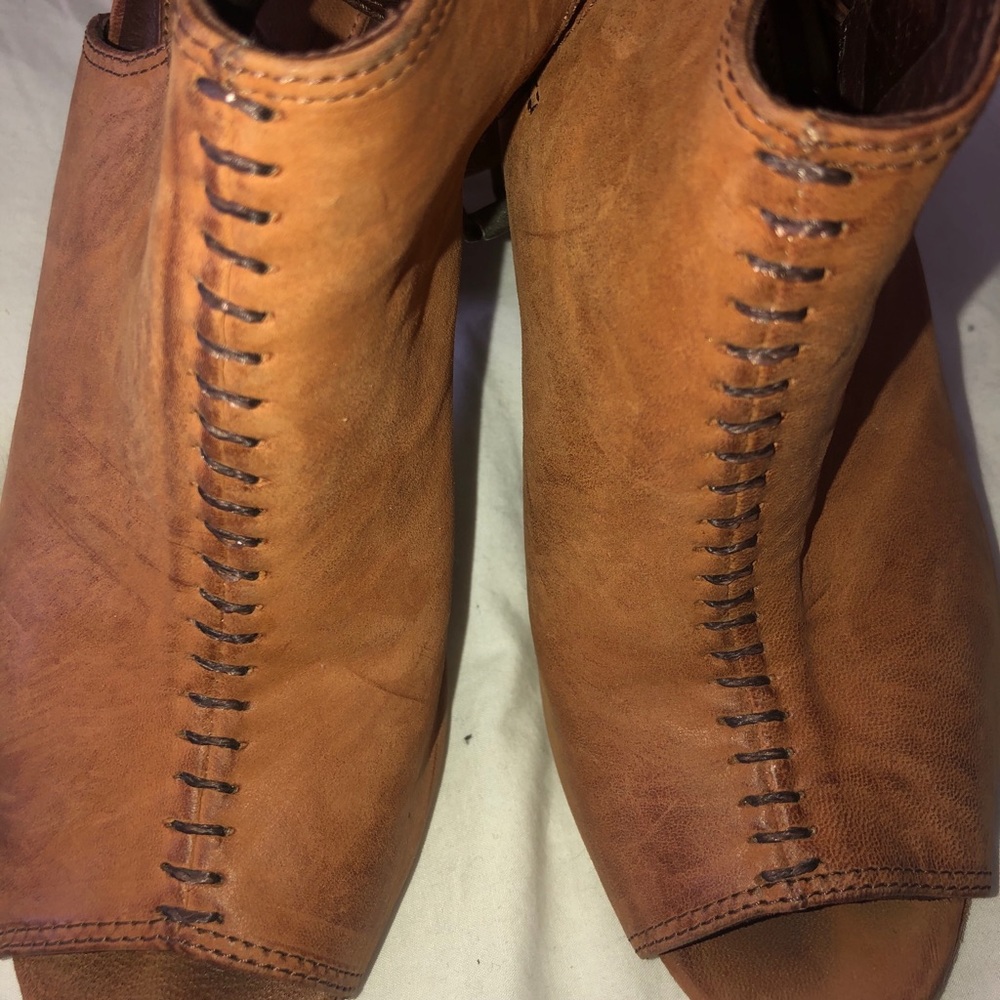 Leather Booties - image 3